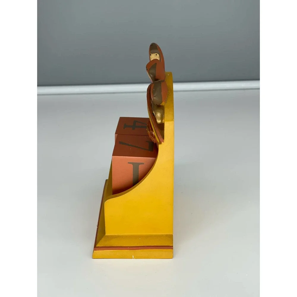 Hallmark Desk Perpetual Calendar Golf Club NWOT
